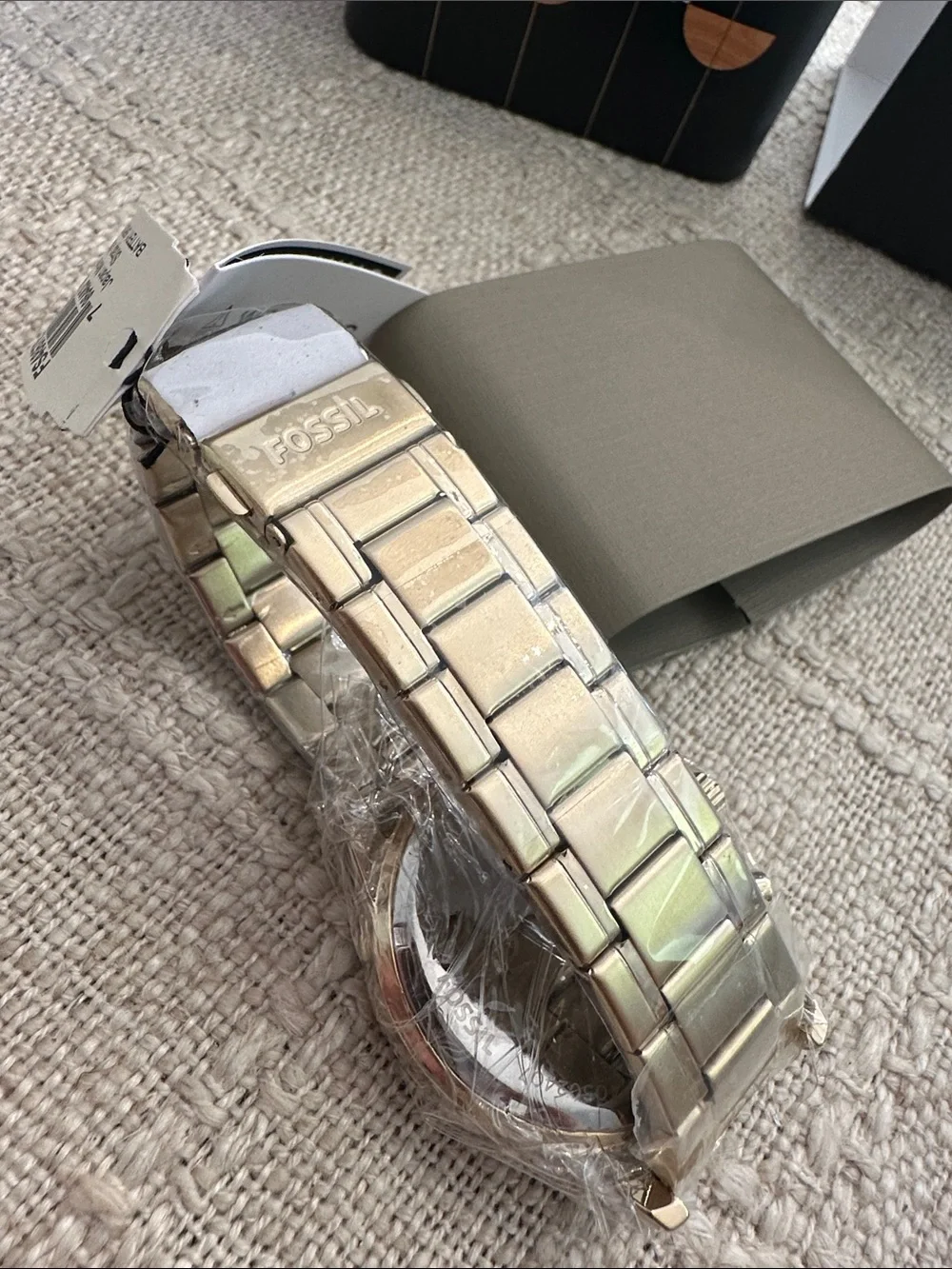 Fossil Gold Tone Chronograph Watch with Dial